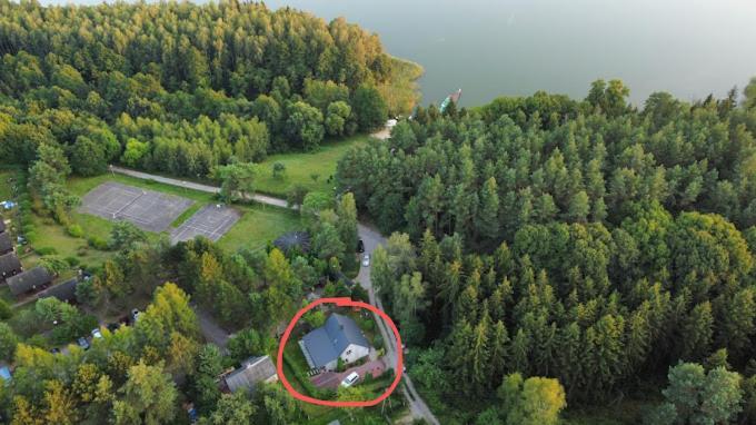 Dom Nad Jeziorem Strazym Zbiczno Exterior photo